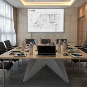 Stół konferencyjny 220x120cm Tulipan T12a na 12 osób