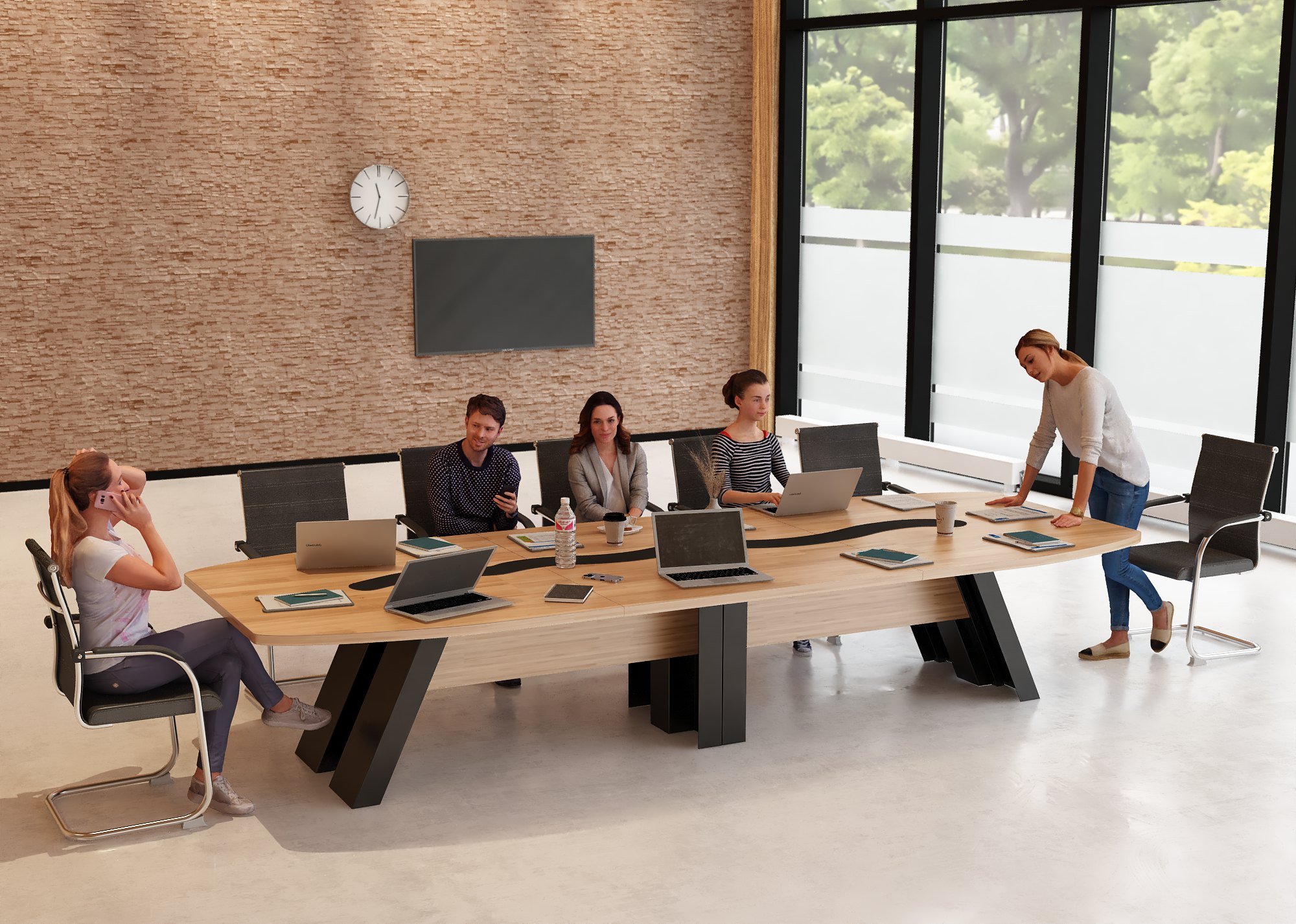 Stół konferencyjny do biura