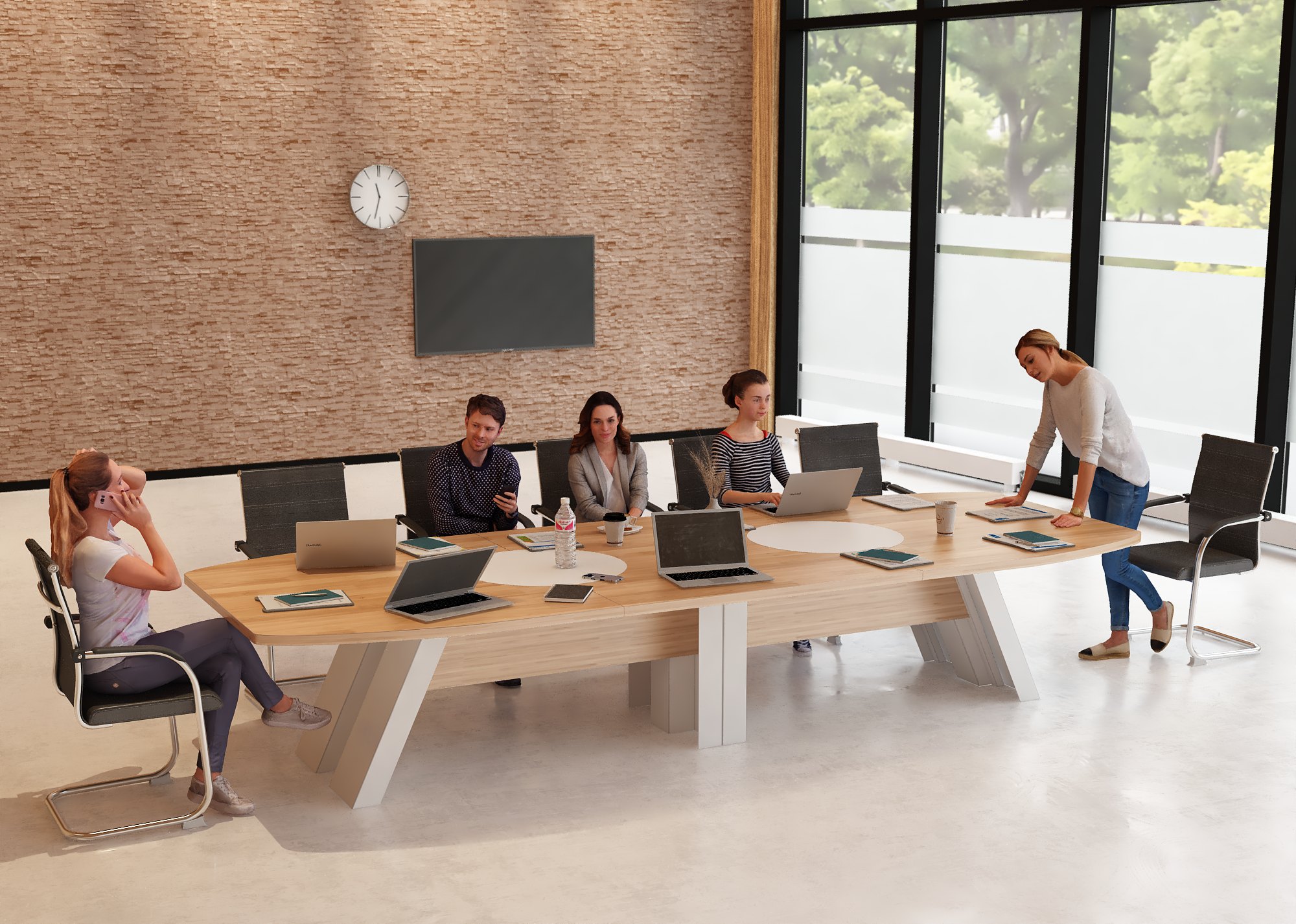 Stół konferencyjny do biura