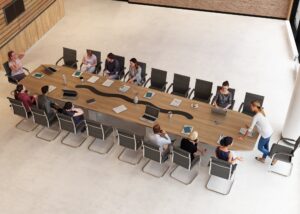 Stół konferencyjny do biura