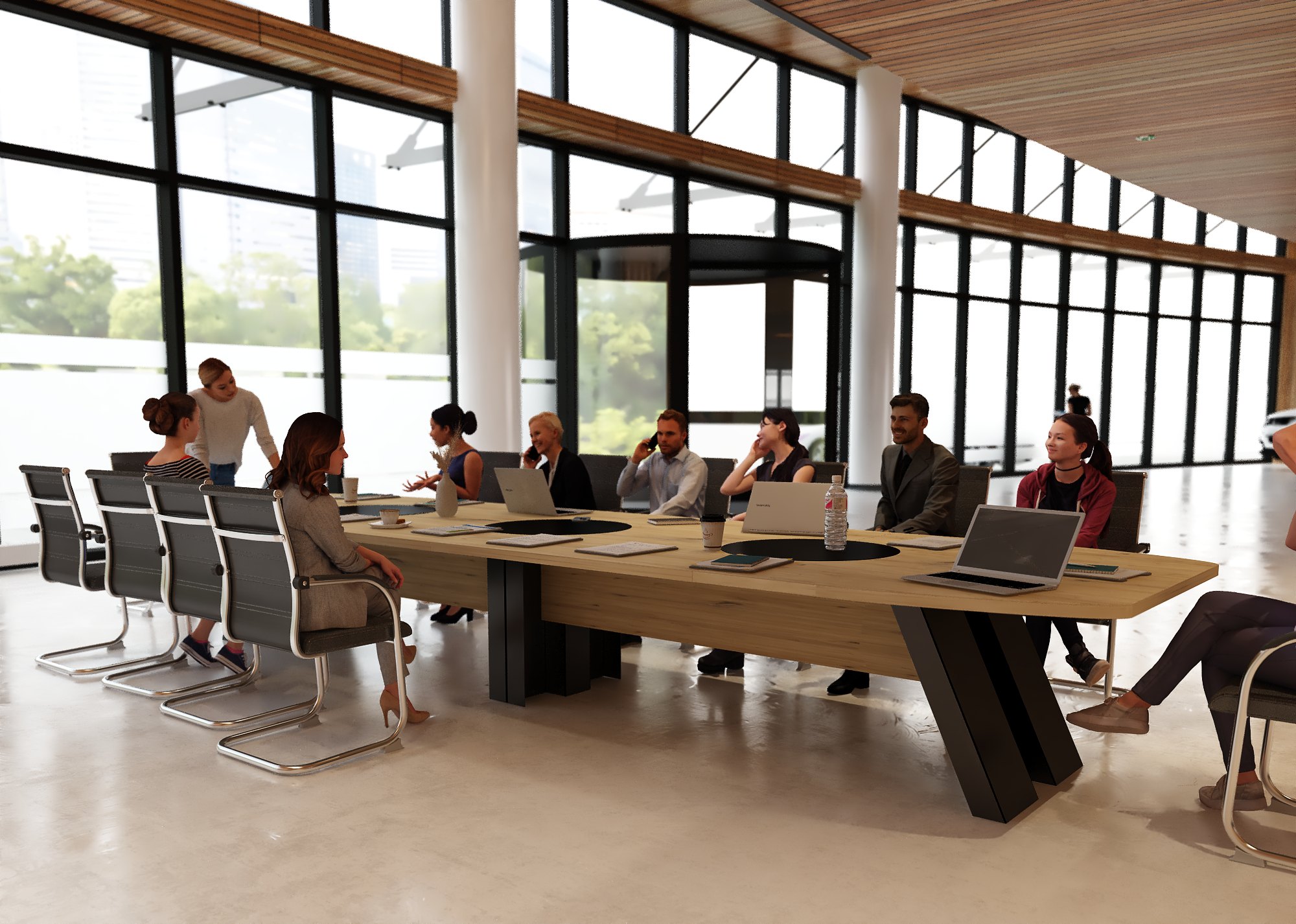 Stół konferencyjny do biura