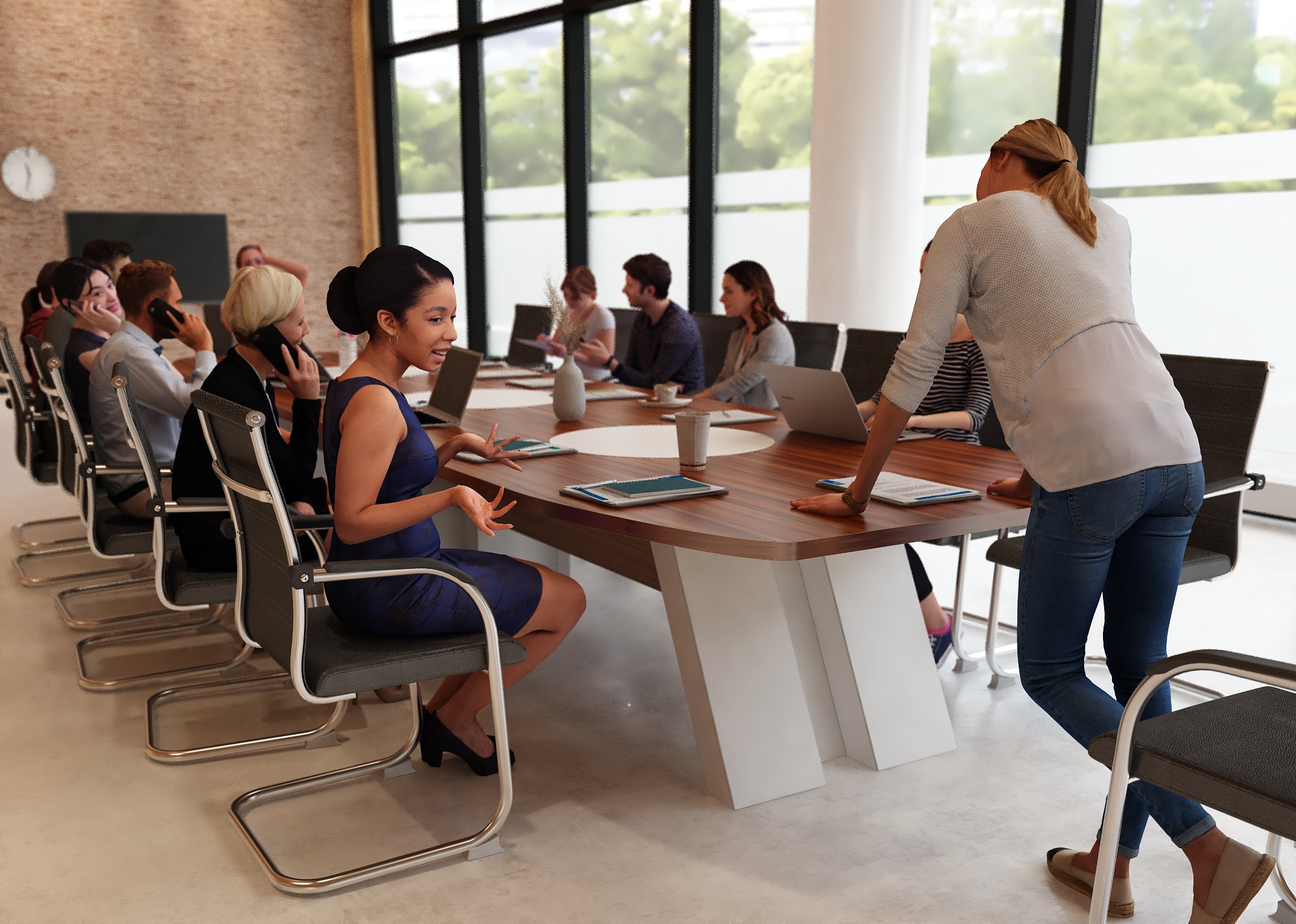 Stół konferencyjny do biura