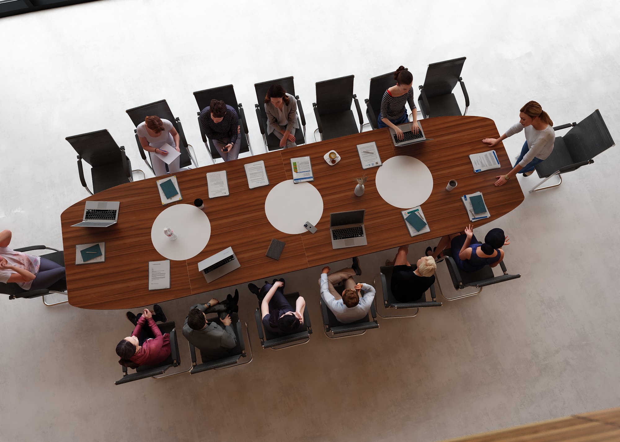 Stół konferencyjny do biura