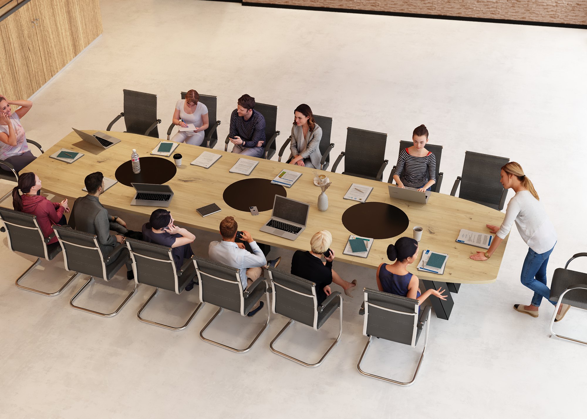 Stół konferencyjny do biura