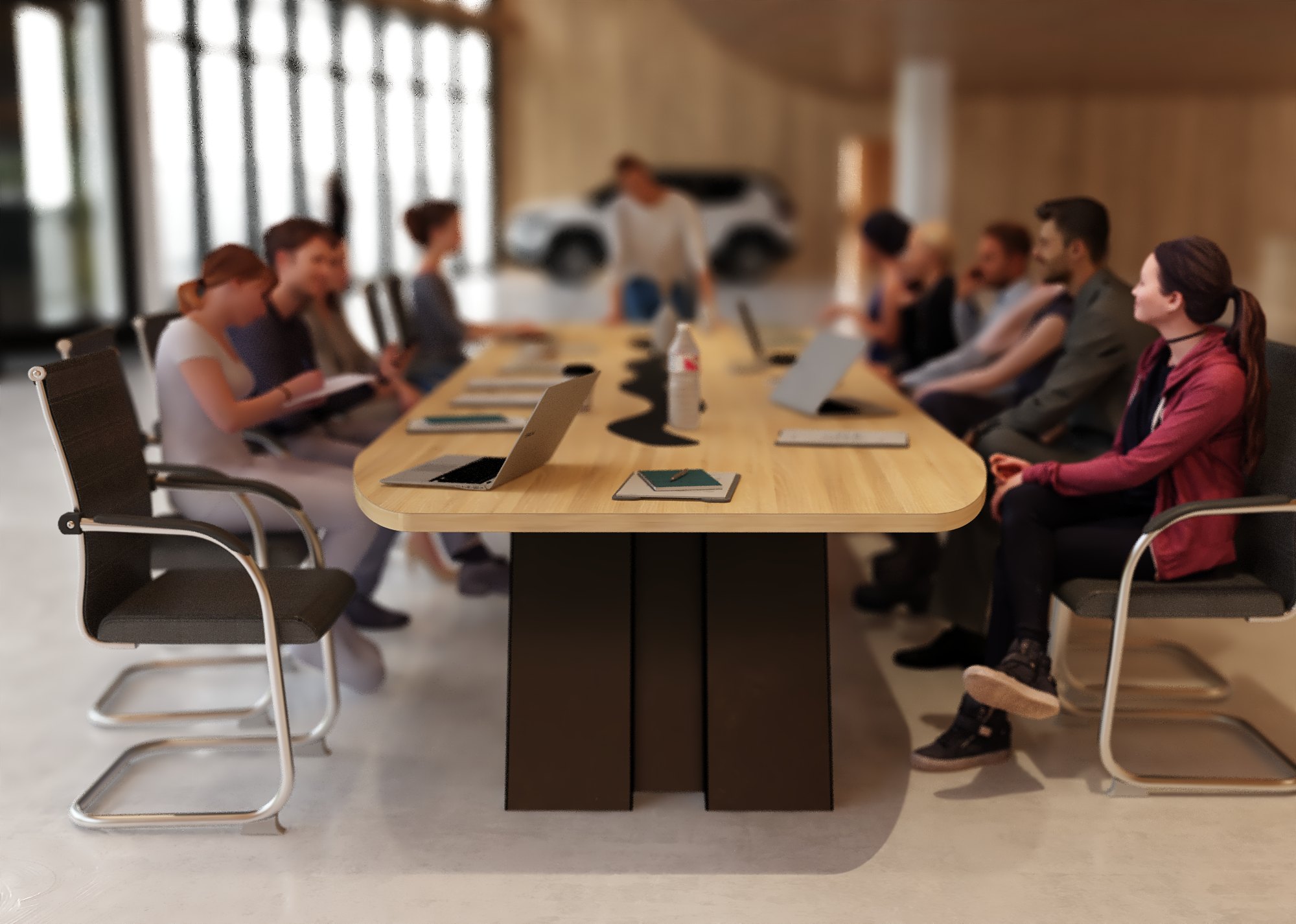 Stół konferencyjny do biura