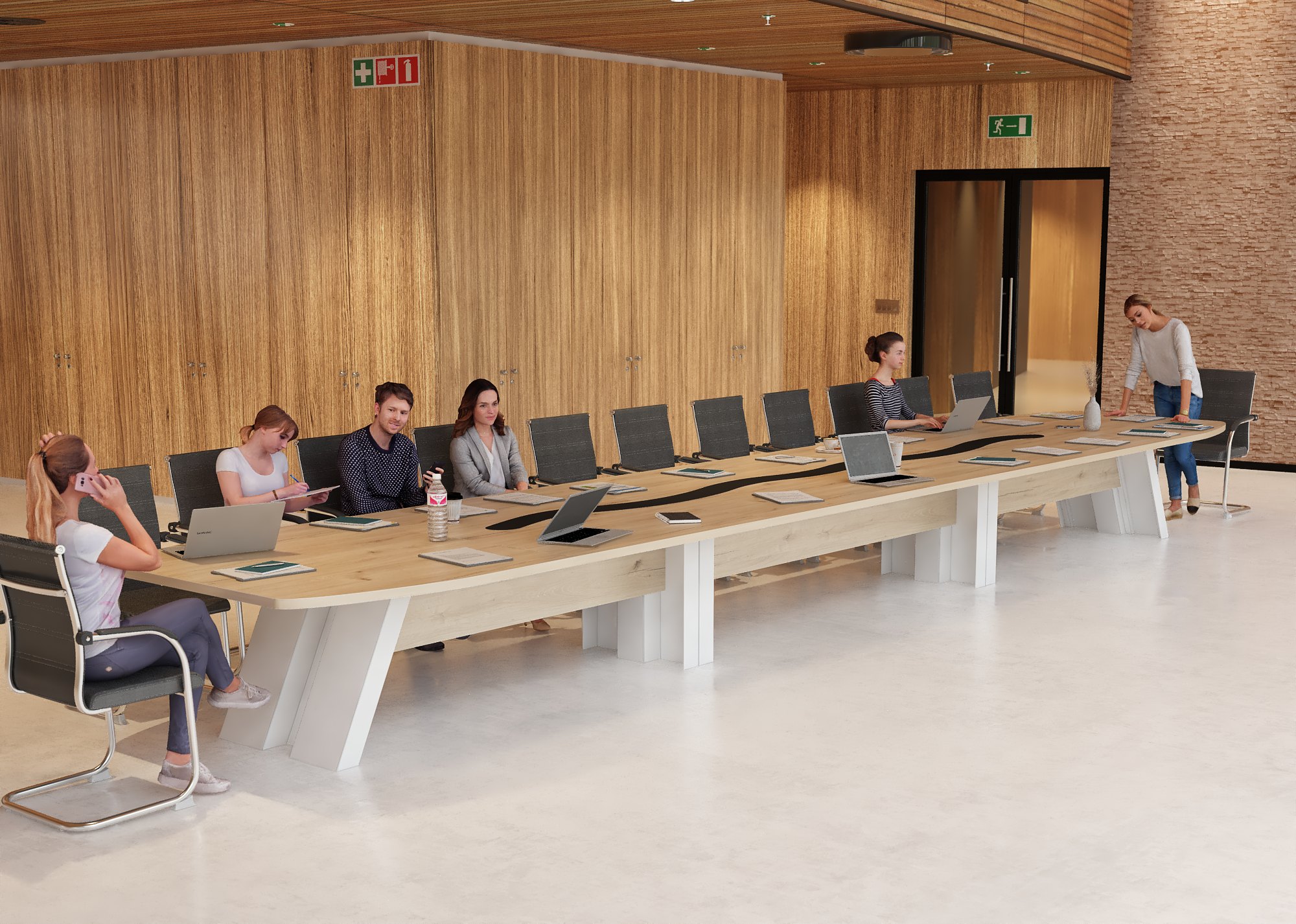 Stół konferencyjny do biura