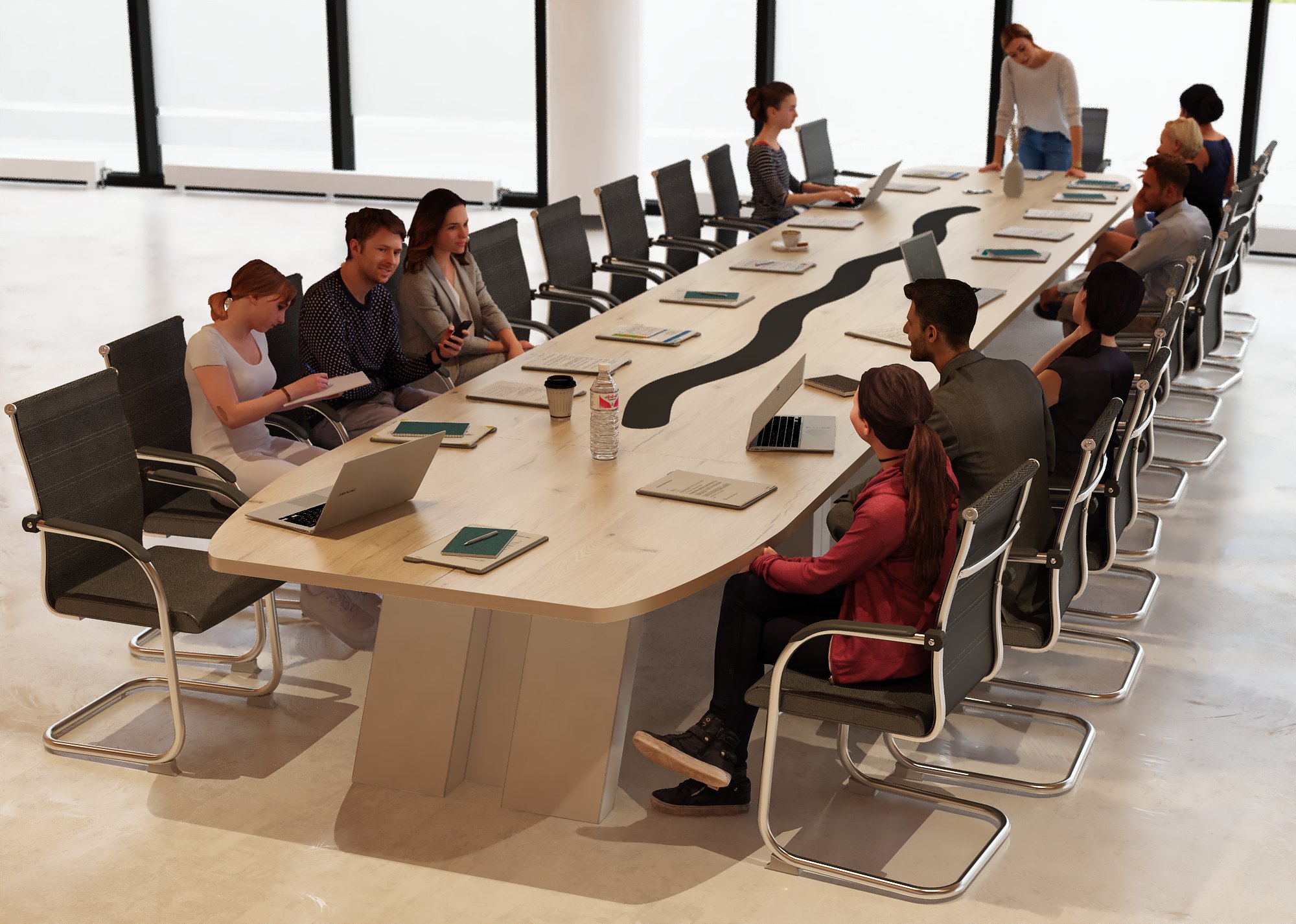 Stół konferencyjny do biura