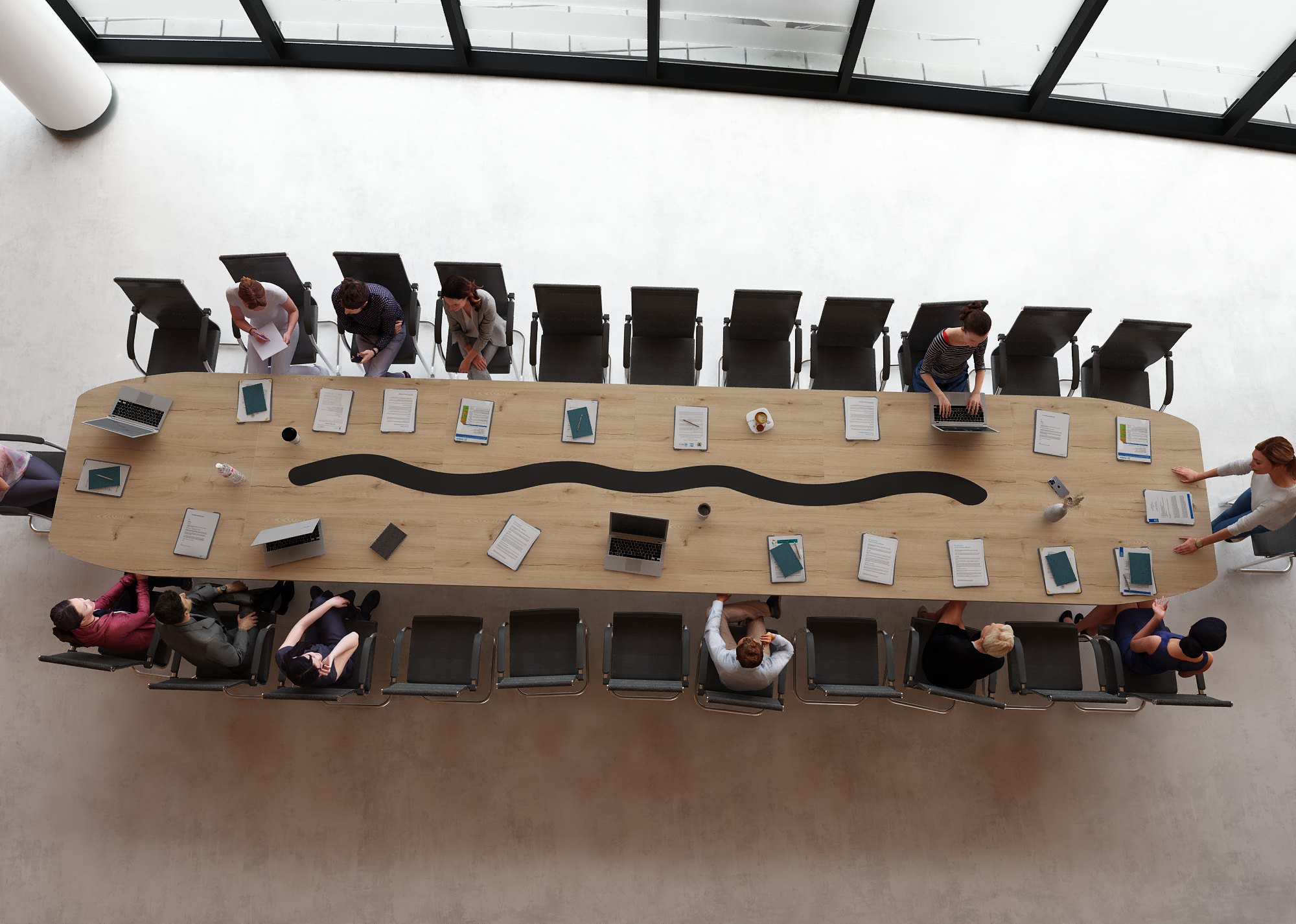 Stół konferencyjny do biura