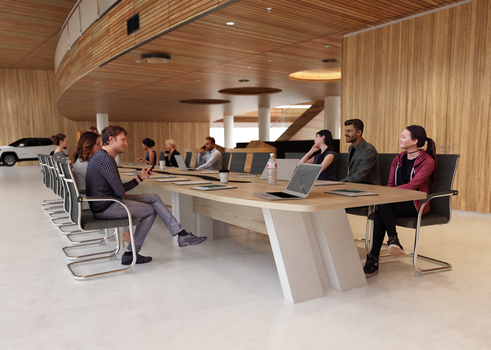 Stół konferencyjny do biura