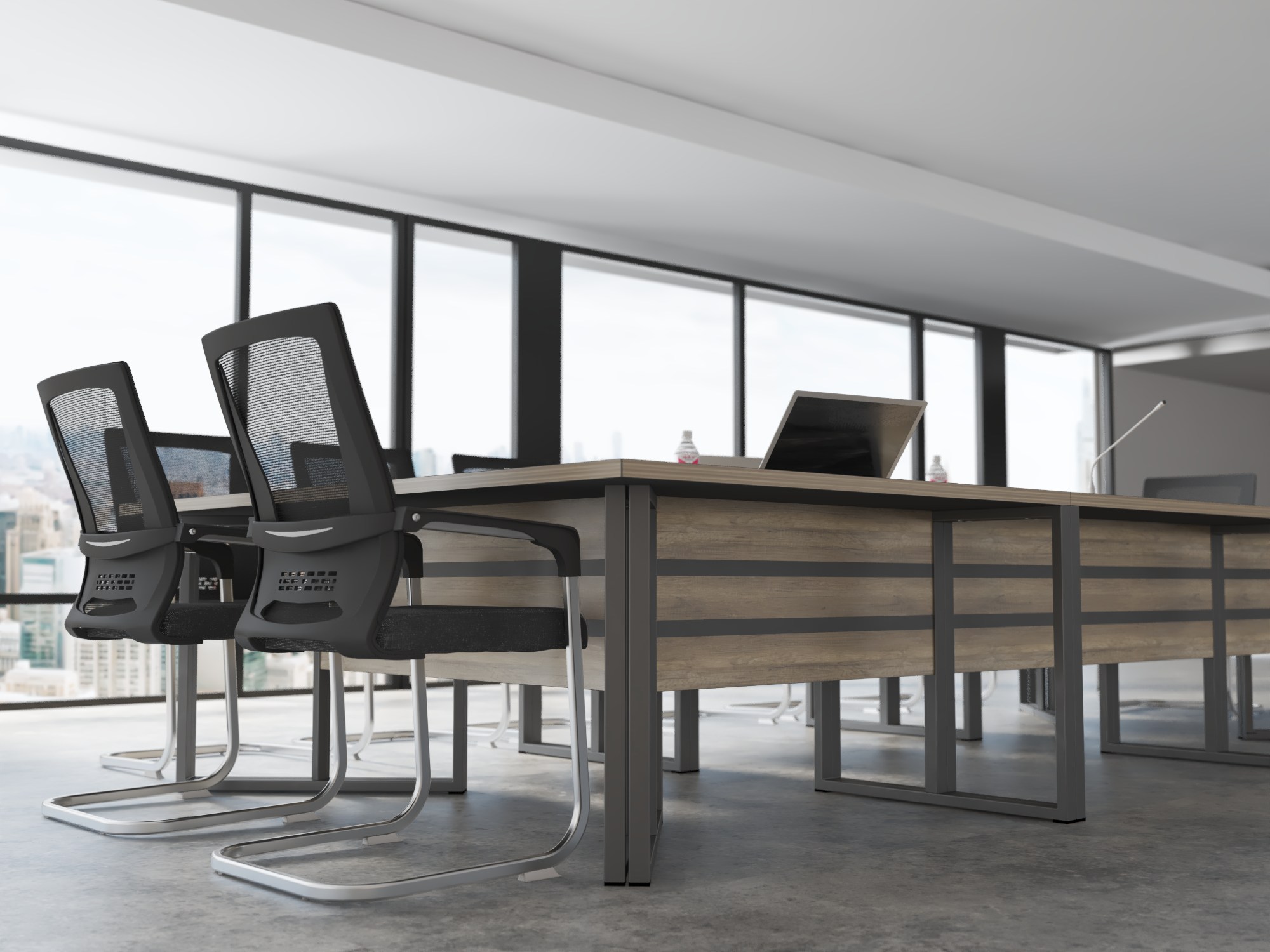 Stół konferencyjny prostokątny Twist H18