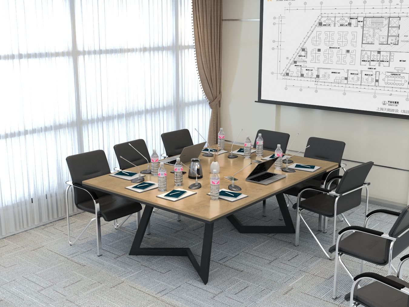 Stół konferencyjny na 10 osób