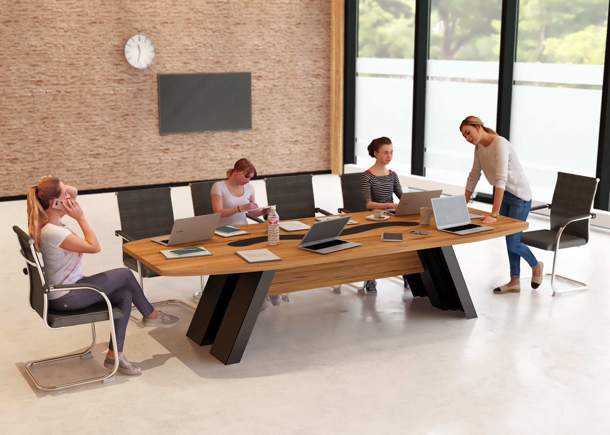 Stół konferencyjny do biura