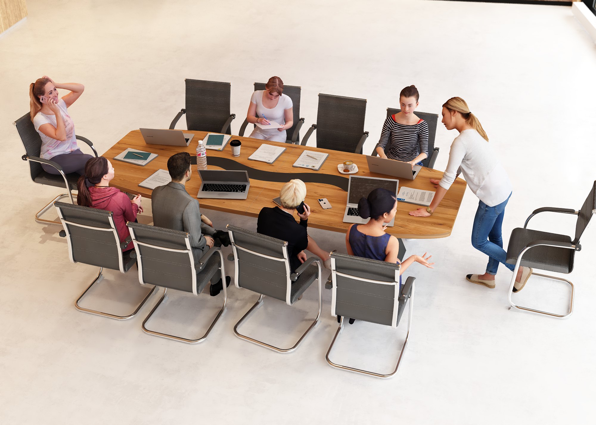 Stół konferencyjny do biura