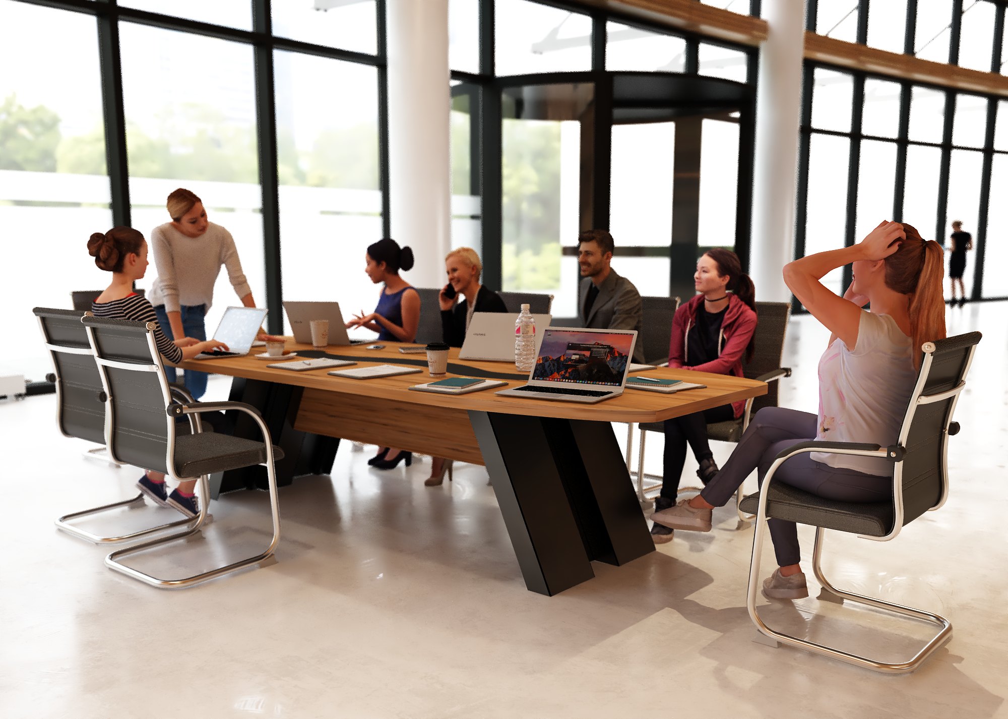 Stół konferencyjny do biura