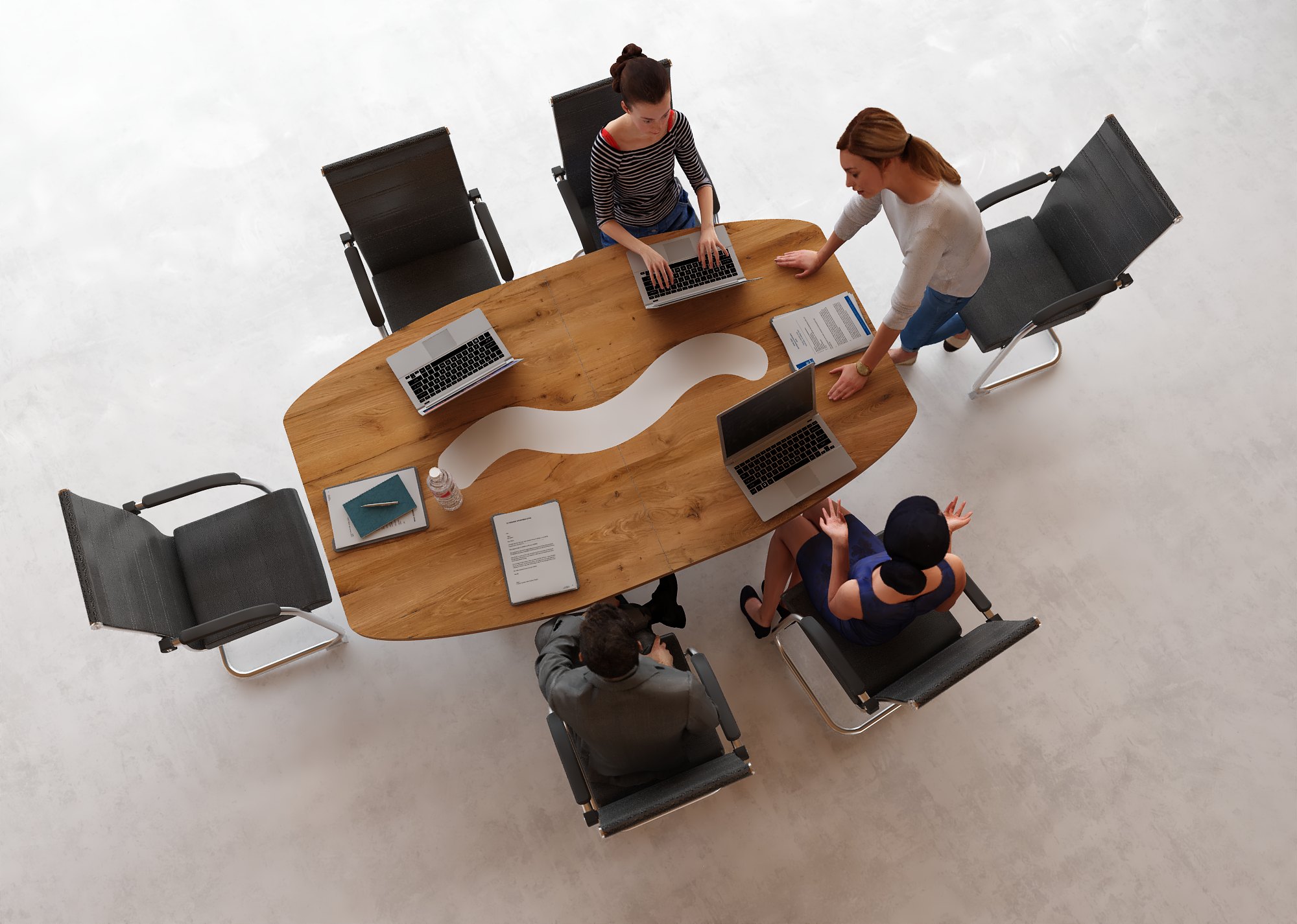 stół konferencyjny do biura