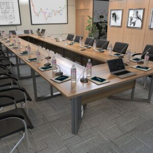 Stół konferencyjny prostokątny Twist H26 690x200cm na 26 osób