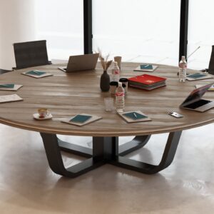 Okrągły Stół konferencyjny Wisteria 270 x 270cm na 14 osób | Wilking