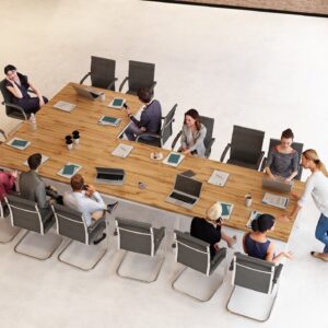 Stół konferencyjny 414x240cm ZUMBA Z14 na 14 osób