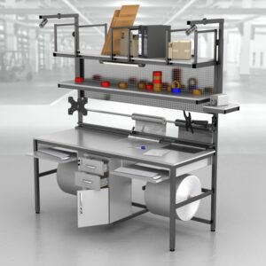 stół do pakowania paczek