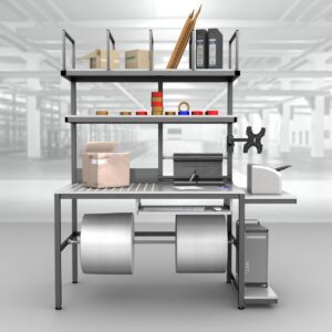 stół do pakowania paczek