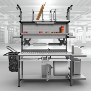 stół do pakowania paczek