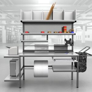 stół do pakowania paczek