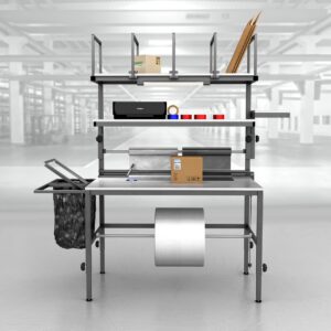 stół do pakowania paczek