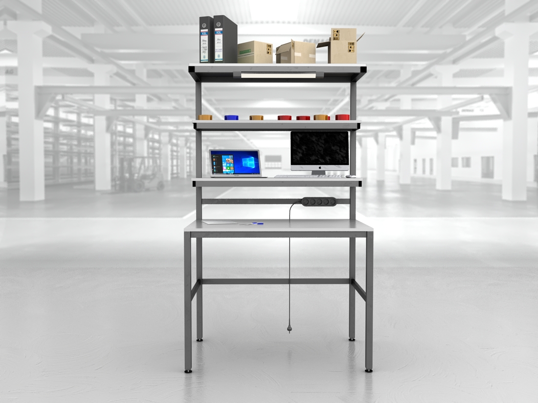 stół do pakowania paczek