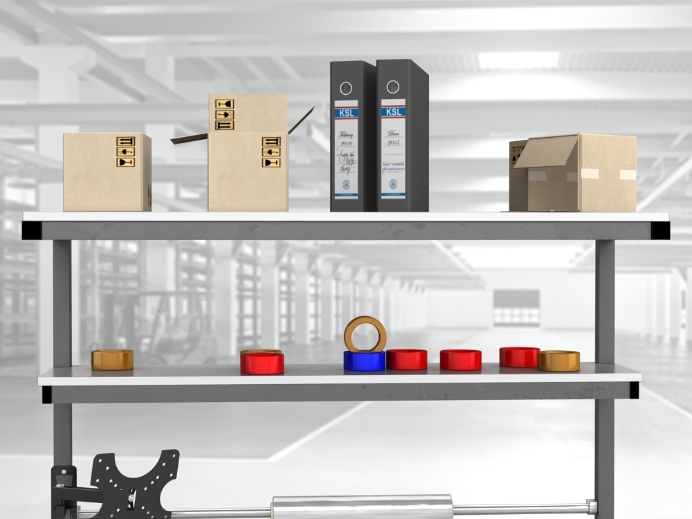 stół do pakowania paczek