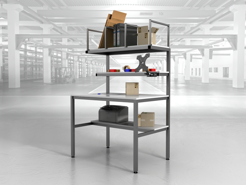 stół do pakowania paczek