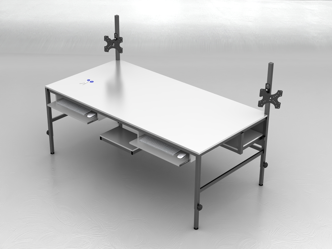 stół do pakowania paczek