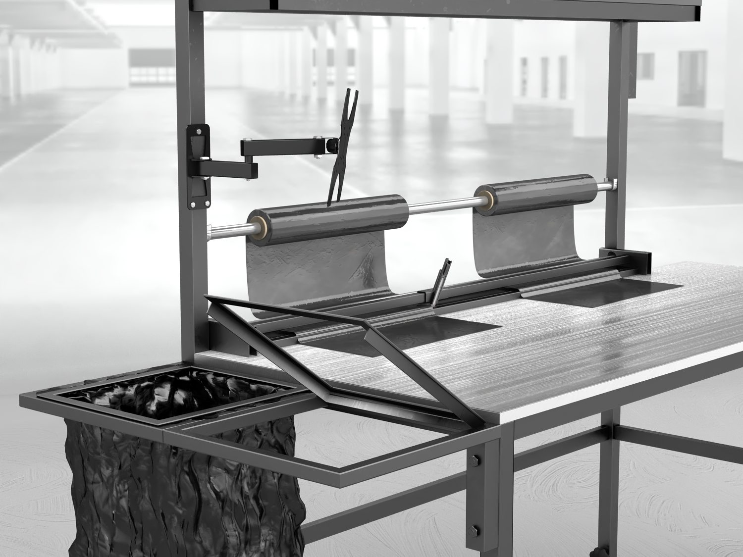 Stół roboczy do paczek