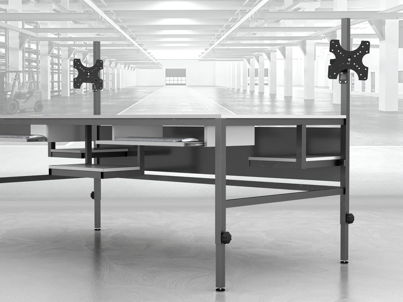 stół do pakowania paczek