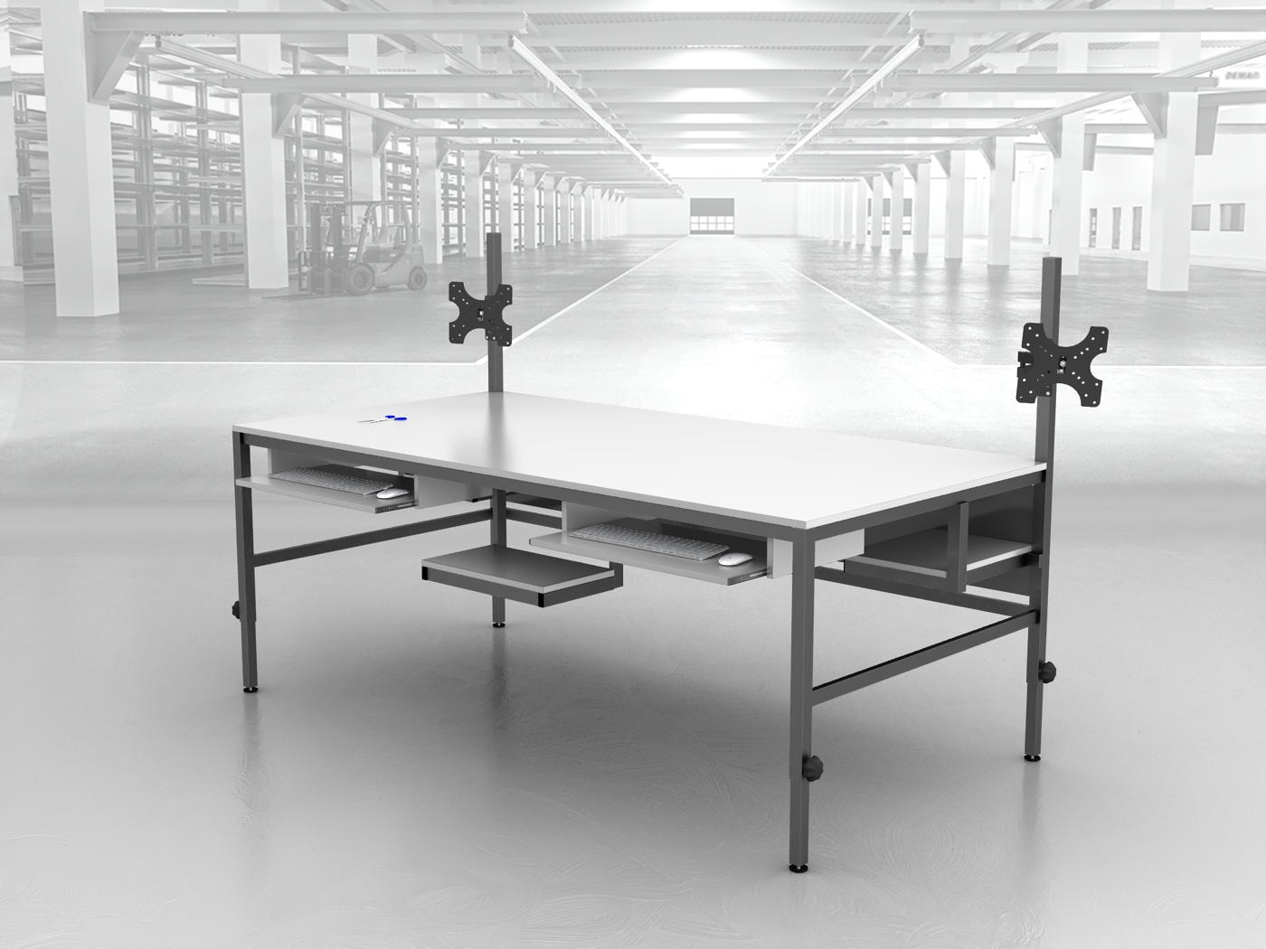 stół do pakowania paczek