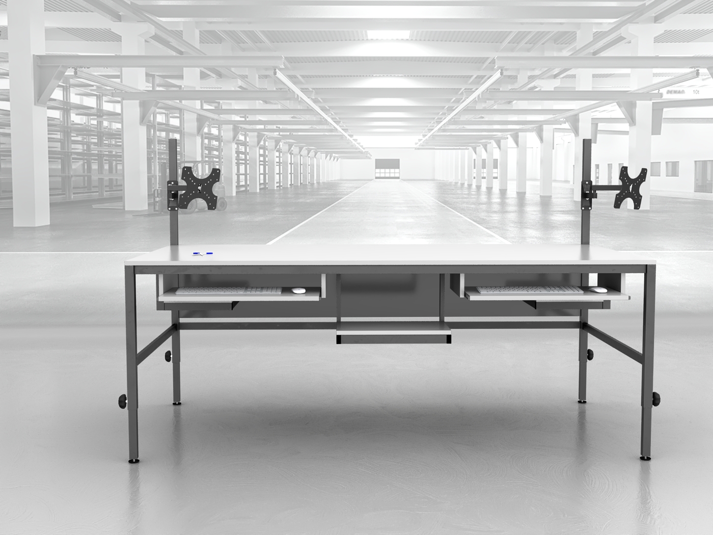 stół do pakowania paczek