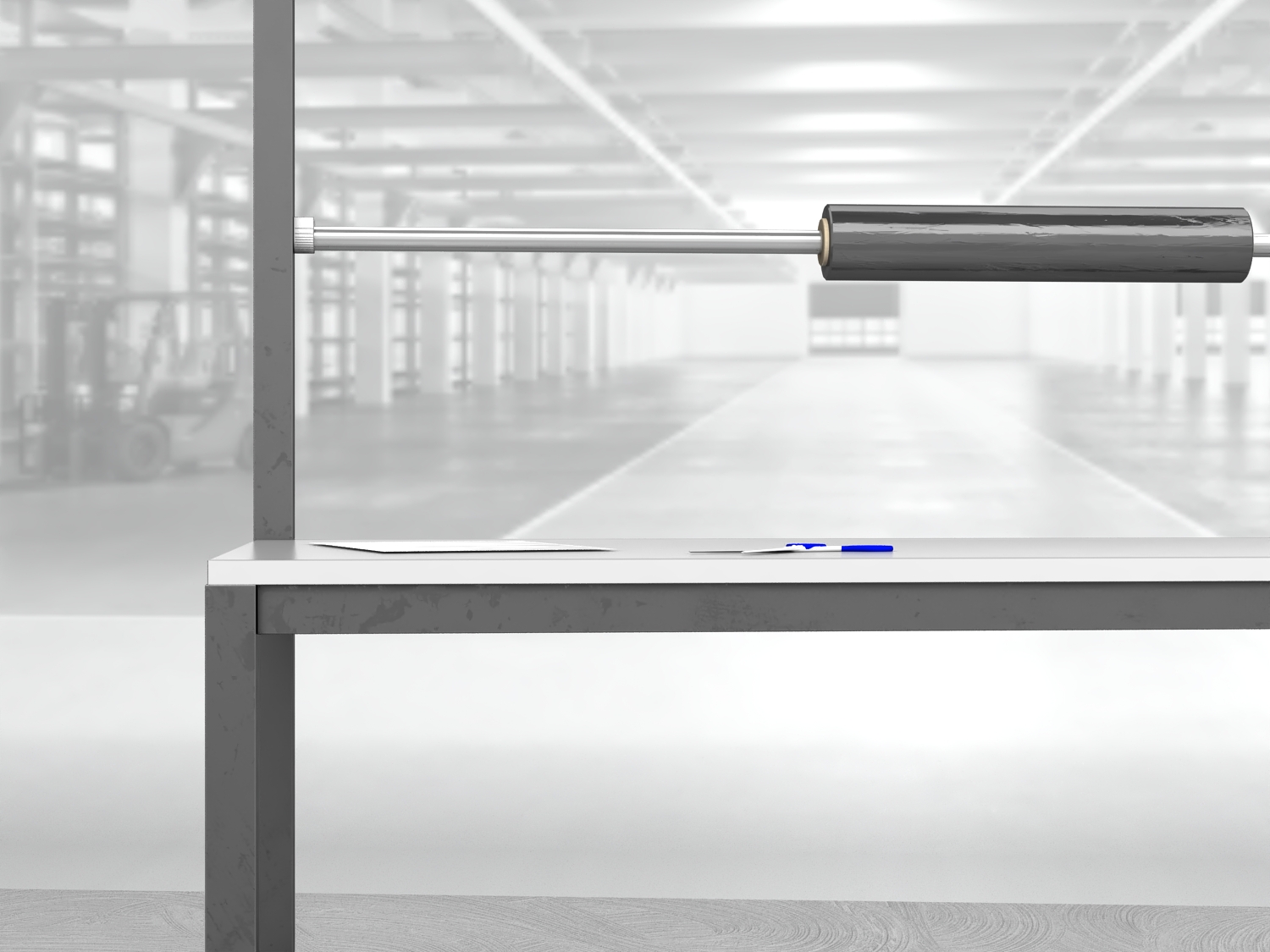 stół do pakowania paczek