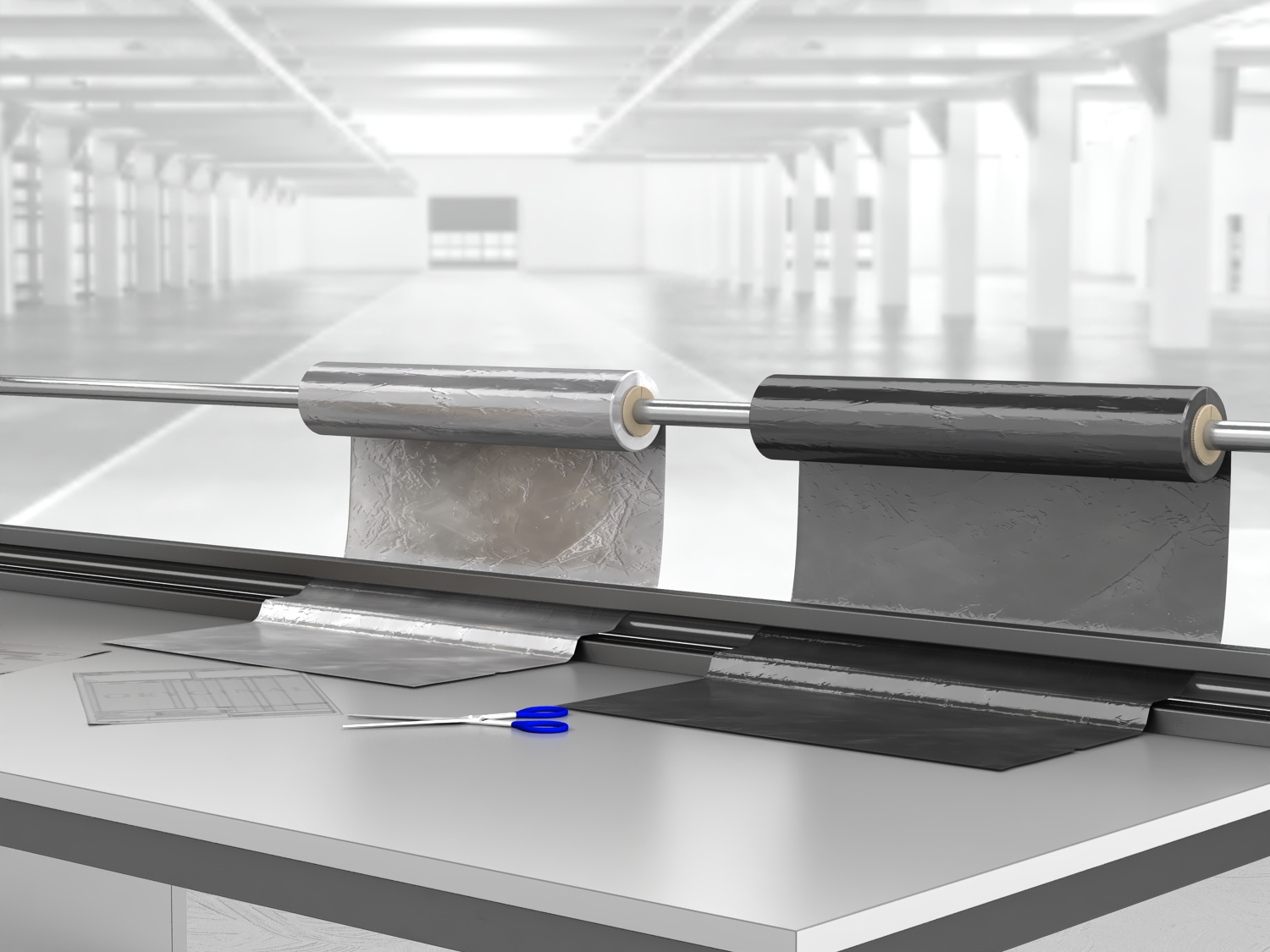 stół do pakowania paczek