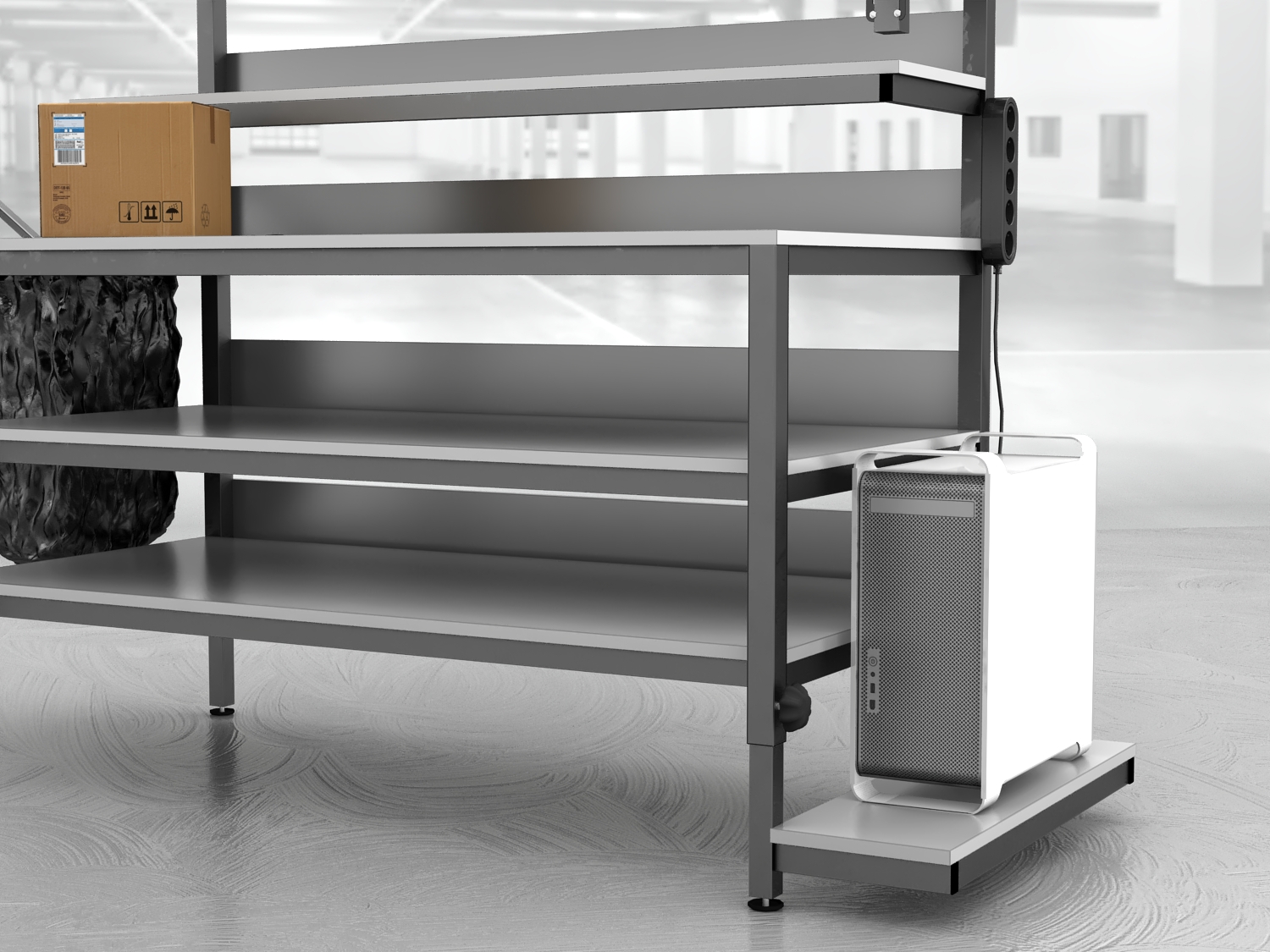 stół do pakowania paczek