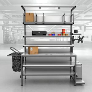 stół do pakowania paczek