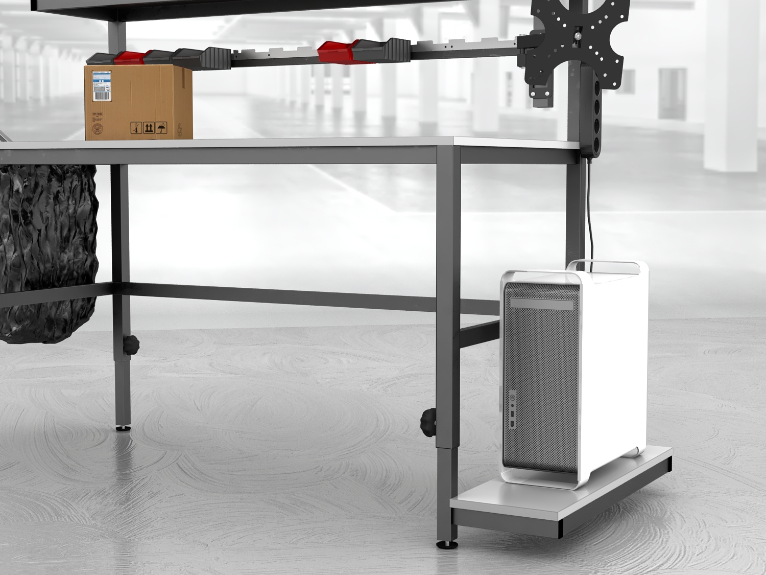 stół do pakowania paczek