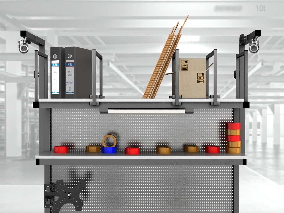 stół do pakowania paczek