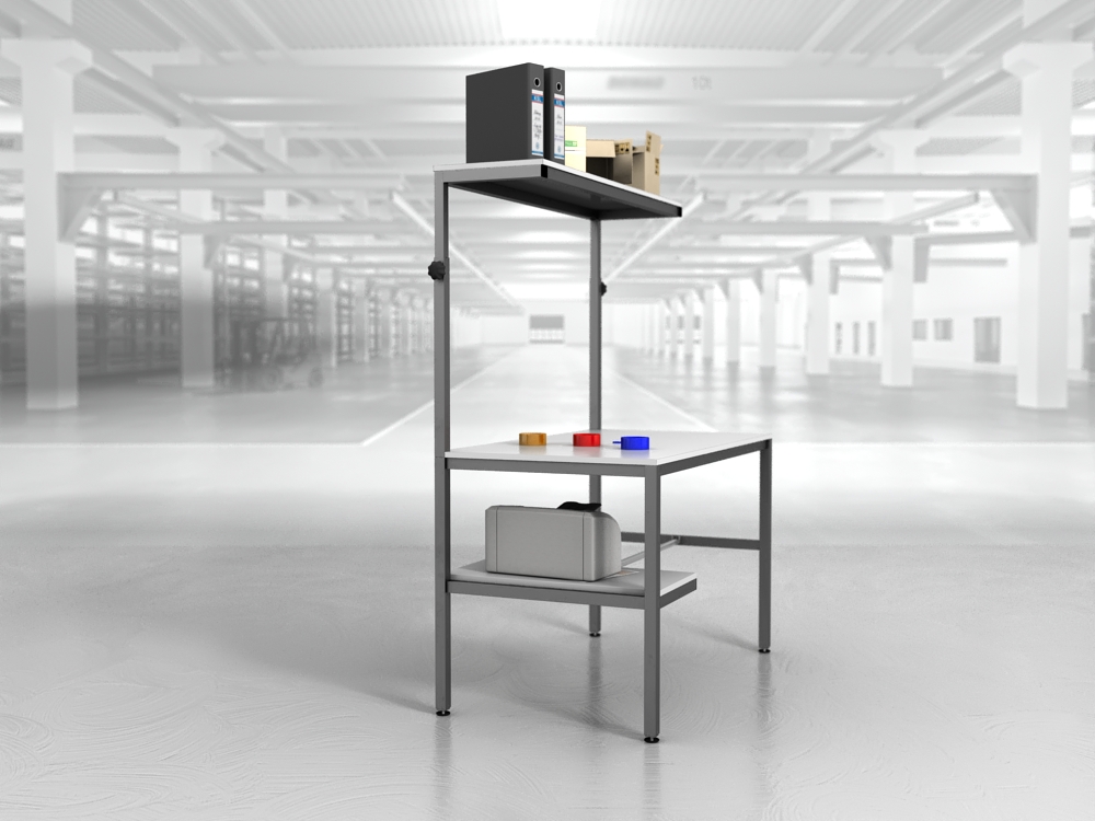 stół do pakowania paczek