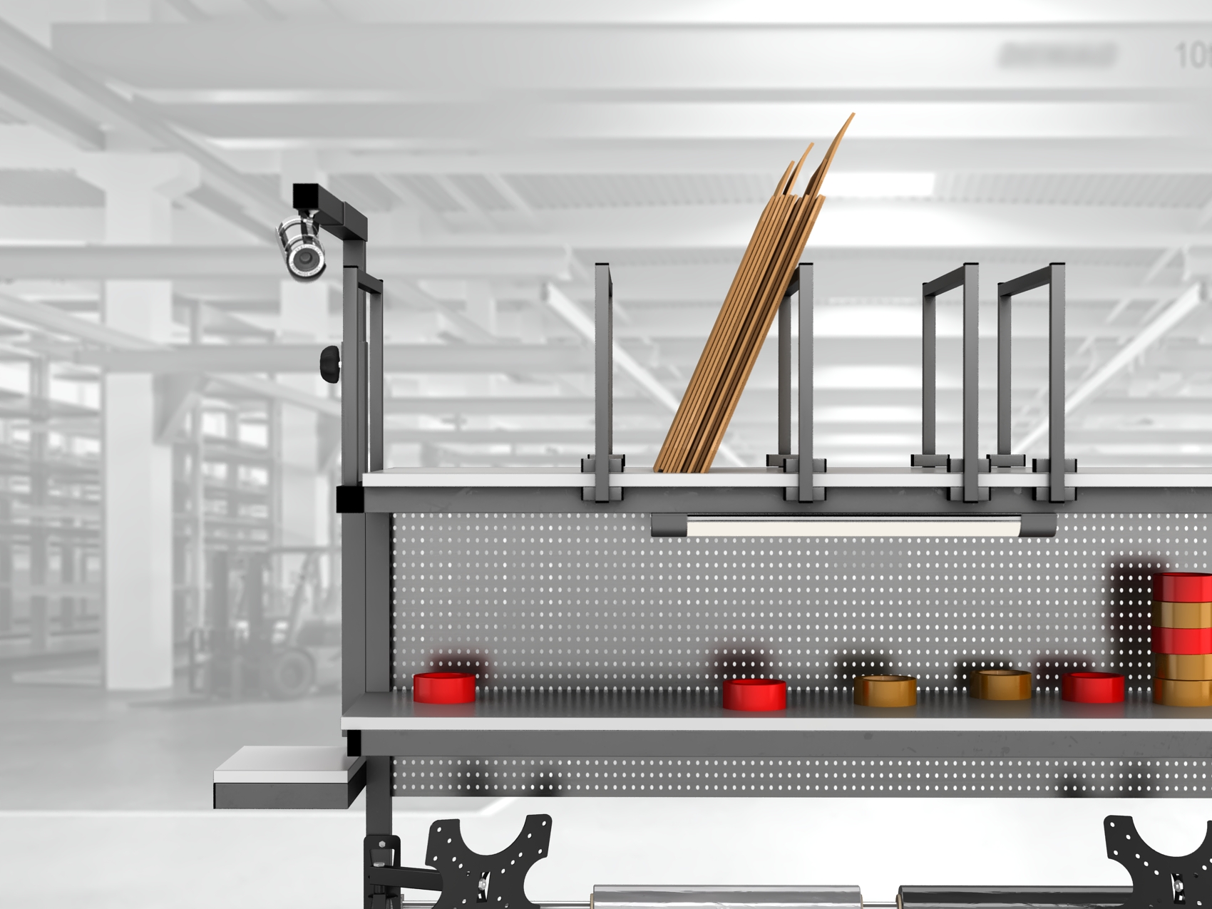 stół do pakowania paczek