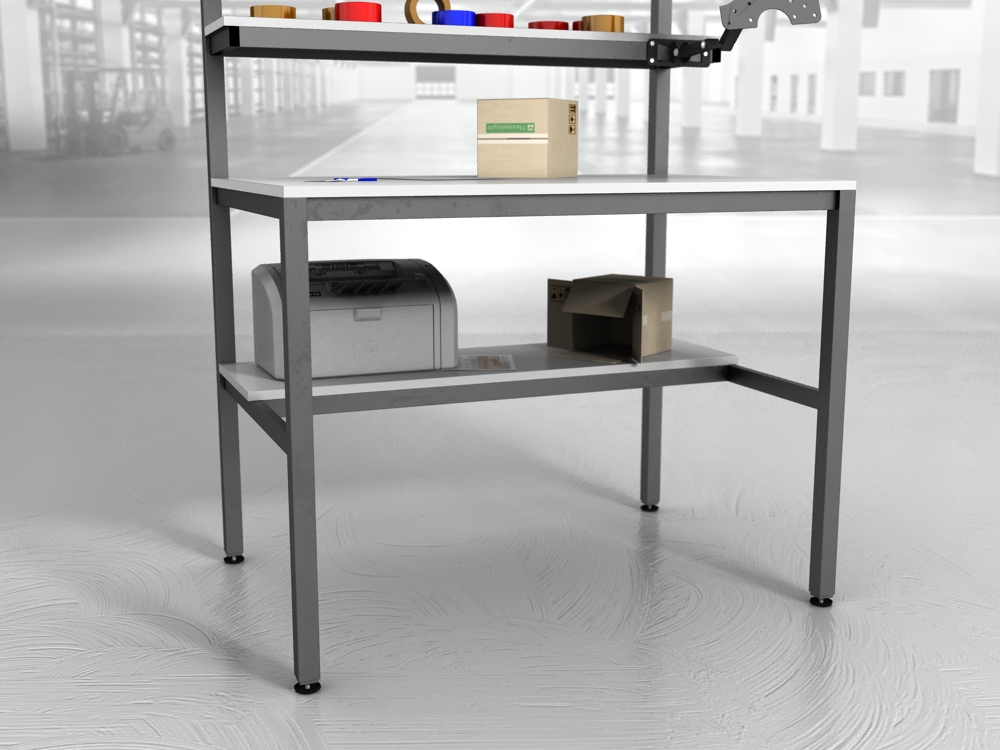 stół do pakowania paczek