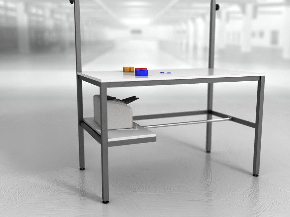 stół do pakowania paczek