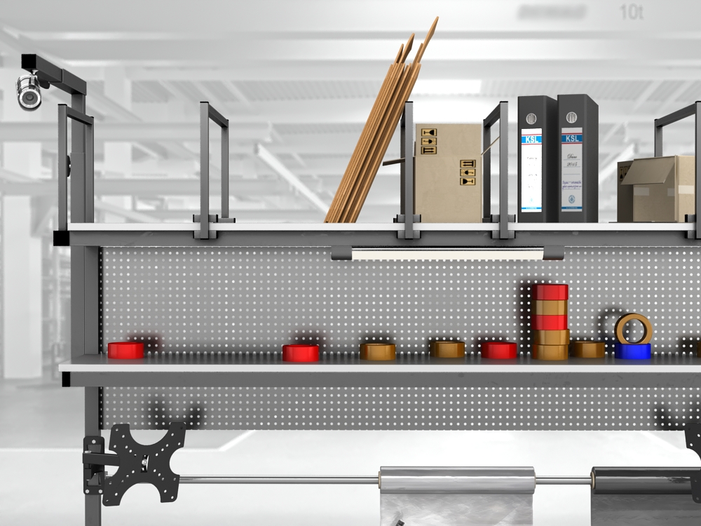 stół do pakowania paczek