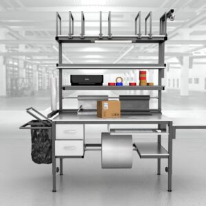 stół do pakowania paczek