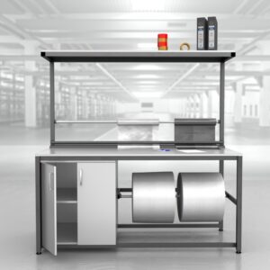 stół do pakowania paczek