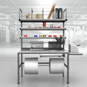 stół do pakowania paczek