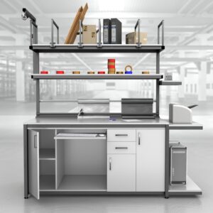 stół do pakowania paczek